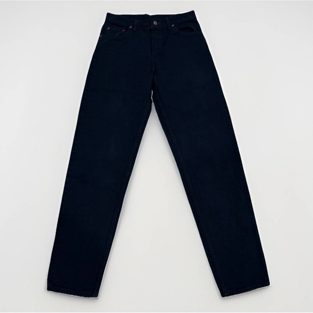 Vintage 90s Levi's 550 Men's Relaxed Fit Tapered Leg W30 x L34 Dark Wash Y2K